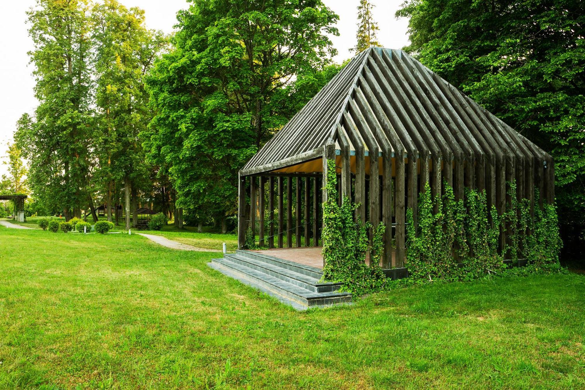 Burbiskio Dvaras Anyksciai Exterior foto